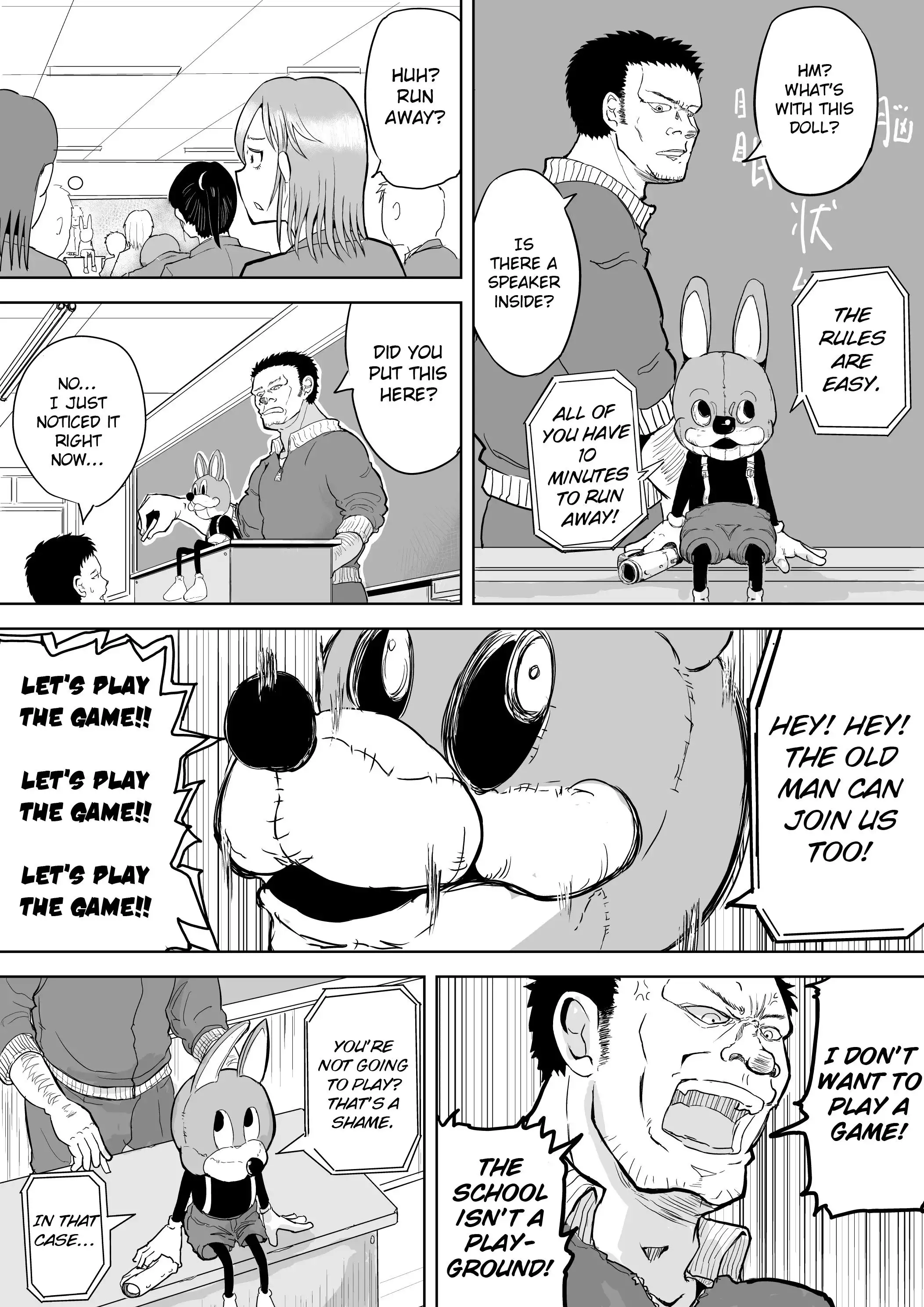 A manga about the kind of PE teacher who dies at the start of a school horror film Chapter 2 2